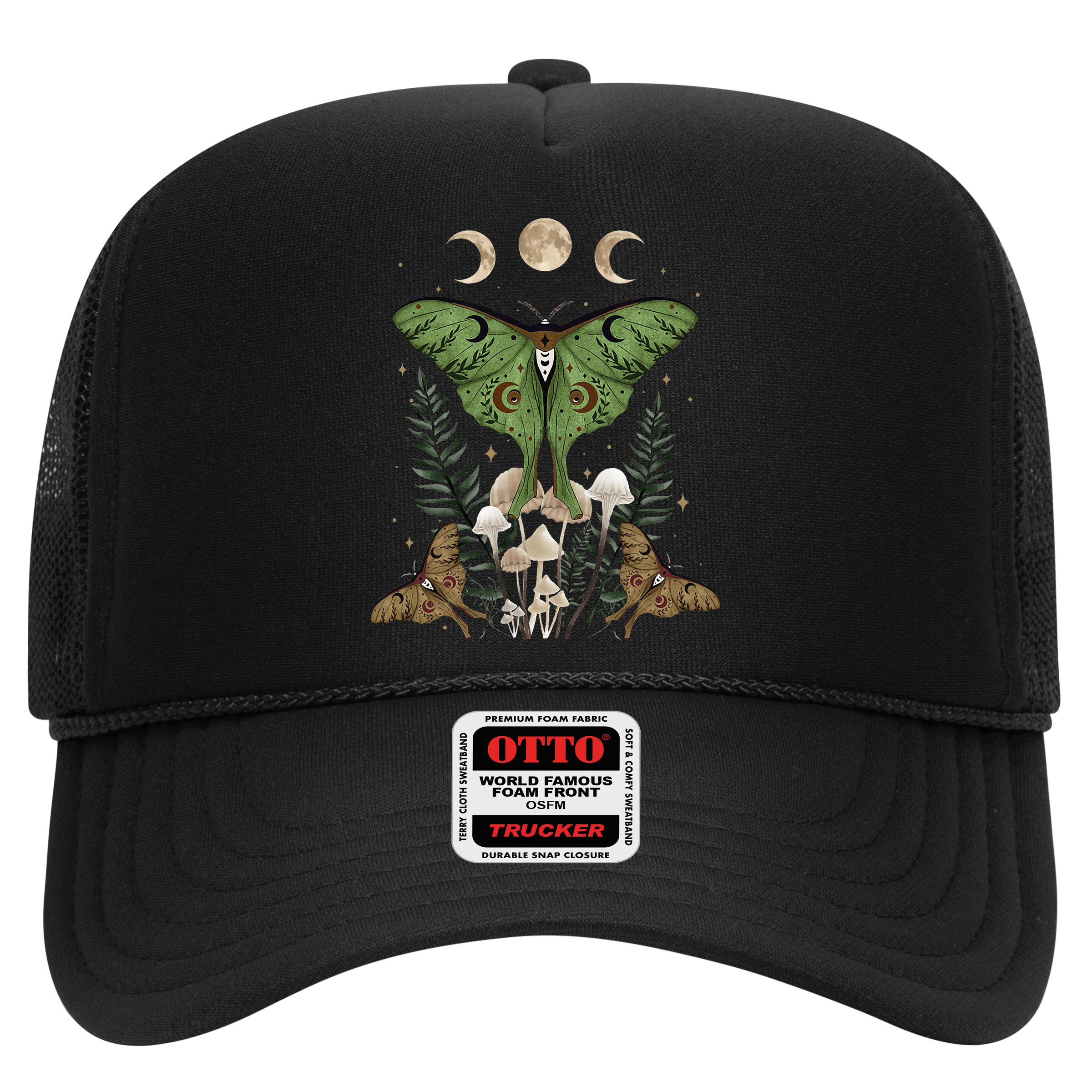 Fairy Grunge Fairycore Aesthetic Goth Luna Moth Mushroom Hat