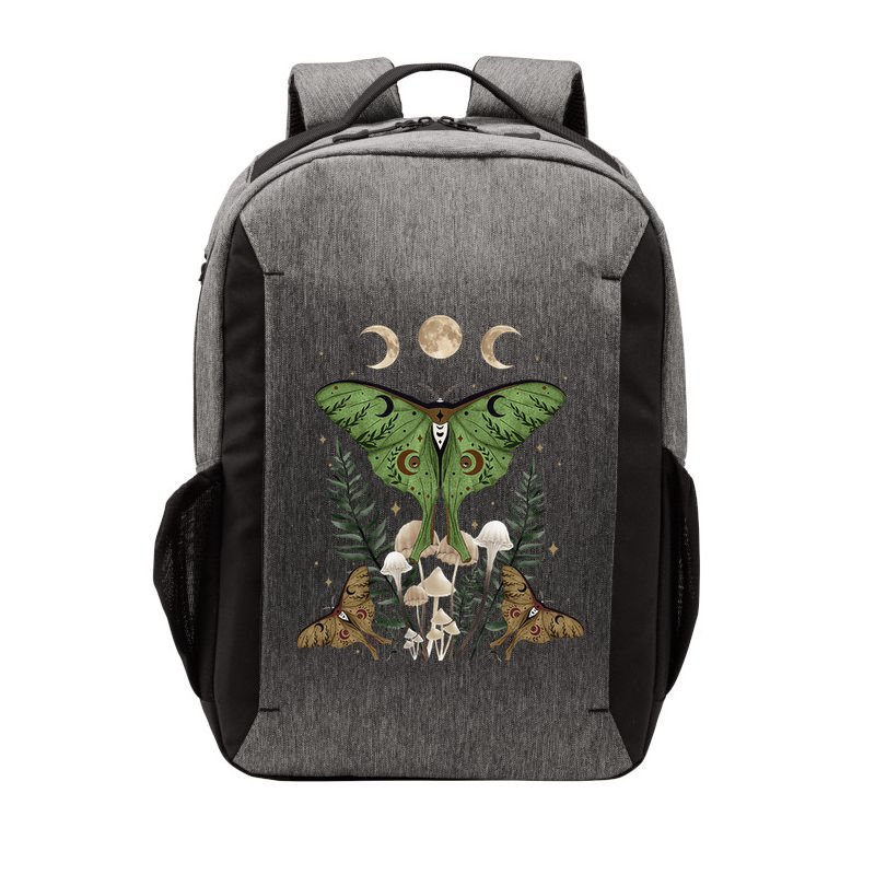 Fairy Grunge Fairycore Aesthetic Goth Luna Moth Mushroom Vector Backpack