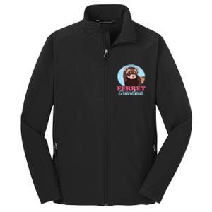 Ferret Grandma Ferrets Owner Ferret Core Soft Shell Jacket