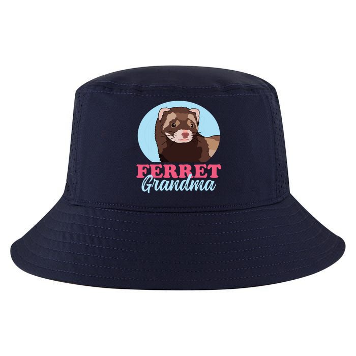 Ferret Grandma Ferrets Owner Ferret Cool Comfort Performance Bucket Hat