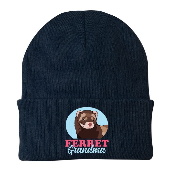 Ferret Grandma Ferrets Owner Ferret Knit Cap Winter Beanie