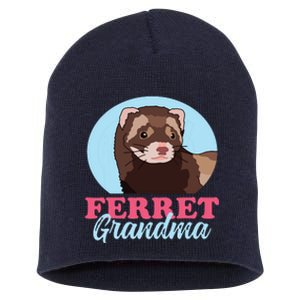 Ferret Grandma Ferrets Owner Ferret Short Acrylic Beanie