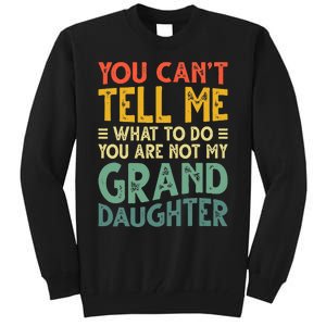 Funny Grandpa For Grandfather Papa Birthday Tall Sweatshirt