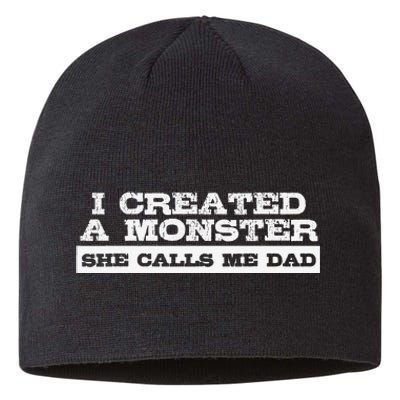 Funny Gift for Dad from Daughter First Father's Day Sustainable Beanie