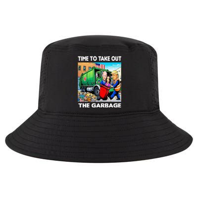 Funny Garbage For Trump 2024 Time To Take Out The Garbage Cool Comfort Performance Bucket Hat