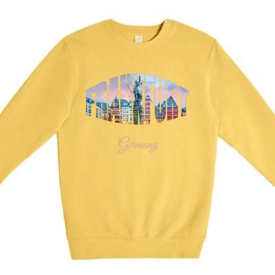 Frankfurt Germany Premium Crewneck Sweatshirt