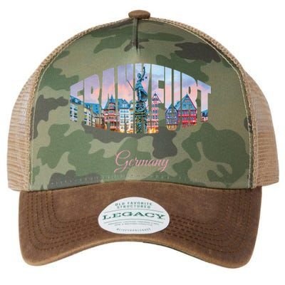 Frankfurt Germany Legacy Tie Dye Trucker Hat