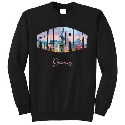 Frankfurt Germany Tall Sweatshirt