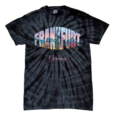 Frankfurt Germany Tie-Dye T-Shirt