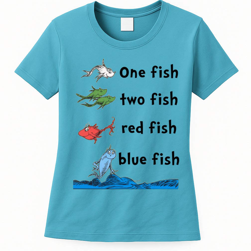 Fish Gift Womens T-Shirt
