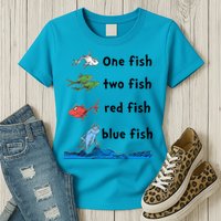 Fish Gift Womens T-Shirt