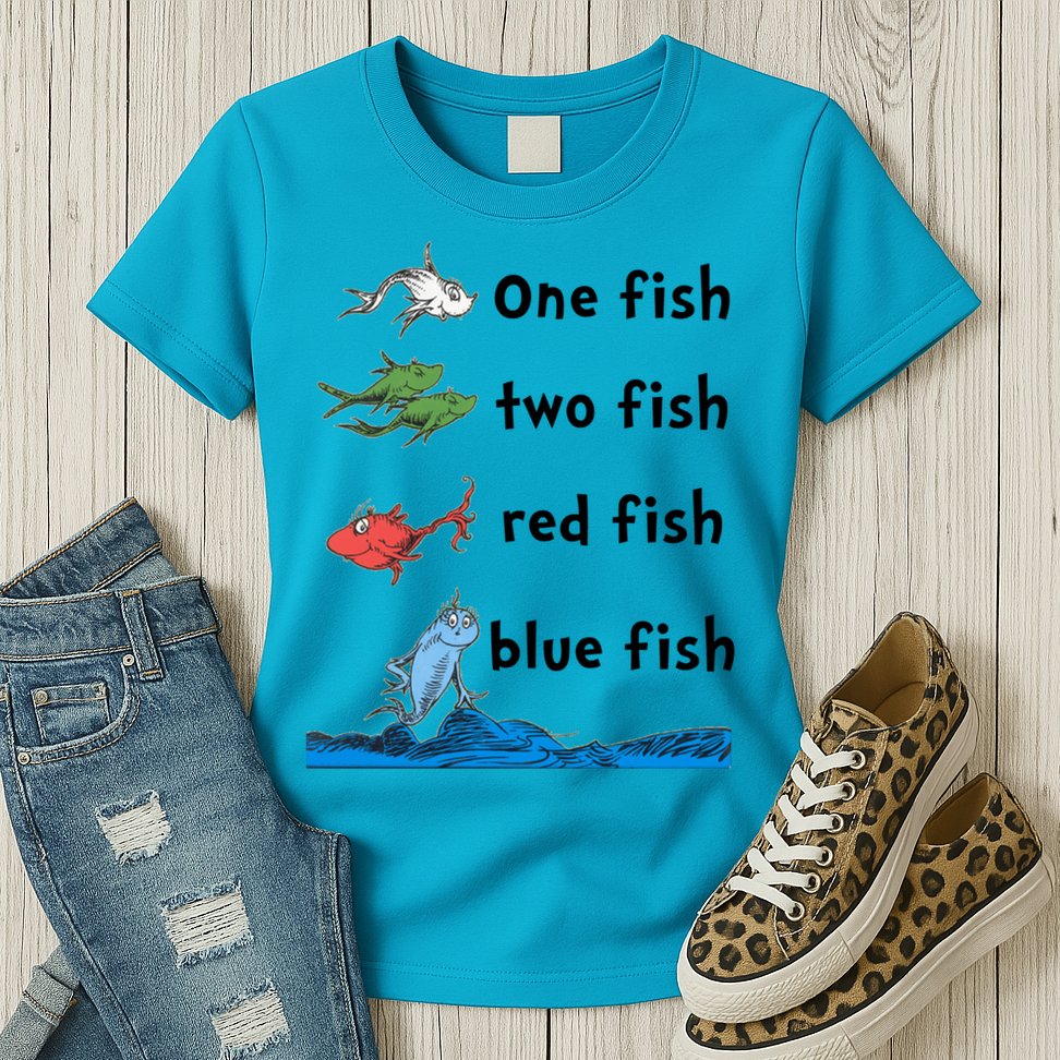 Fish Gift Womens T-Shirt