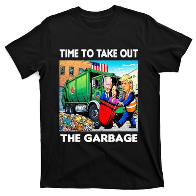 Funny Garbage For Trump 2024 Time To Take Out The Garbage T-Shirt