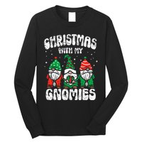 Festive Gnome Family Pajama Set for Christmas Long Sleeve Shirt