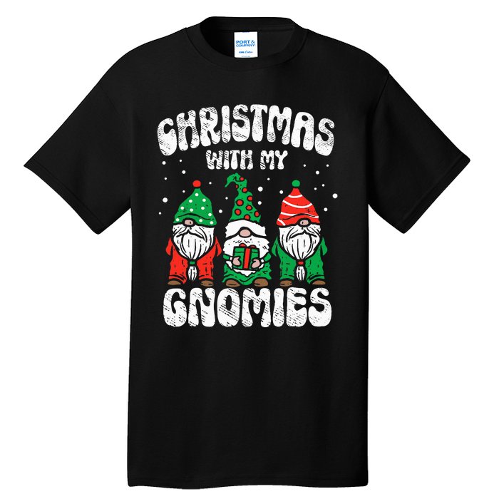 Festive Gnome Family Pajama Set for Christmas Tall T-Shirt