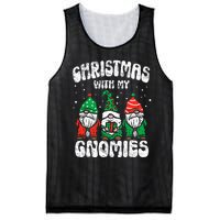 Festive Gnome Family Pajama Set for Christmas Mesh Reversible Basketball Jersey Tank