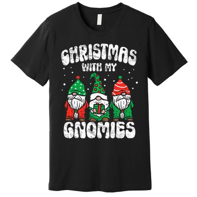 Festive Gnome Family Pajama Set for Christmas Premium T-Shirt