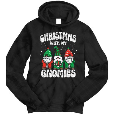 Festive Gnome Family Pajama Set for Christmas Tie Dye Hoodie