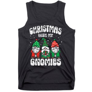 Festive Gnome Family Pajama Set for Christmas Tank Top