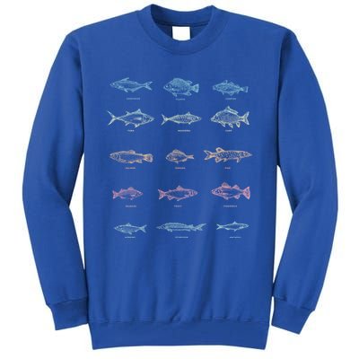 Fishing Gift Fish Fisher Hobby Lake Fishing Gift Tall Sweatshirt