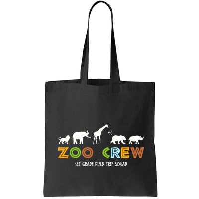 First Grade Field Trip Squad Zoo Crew Wild Animal Safari Bag