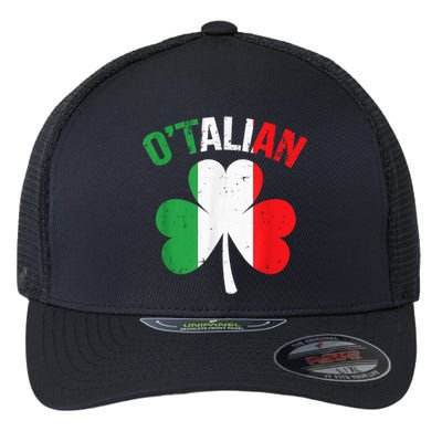 Funny Gift For Saint Patricks Day Irish Italian O'talian Flexfit Unipanel Trucker Cap