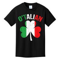 Funny Gift For Saint Patricks Day Irish Italian O'talian Kids T-Shirt