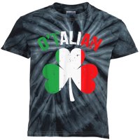 Funny Gift For Saint Patricks Day Irish Italian O'talian Kids Tie-Dye T-Shirt