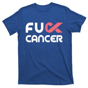 Fuckgiftcancer Gift Fuckgiftbreast Cancer Awareness Meaningful Gift T-Shirt