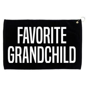 Favorite Grandchild Grommeted Golf Towel