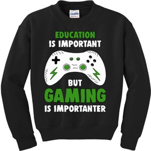 Funny Gamer For Teens Boy Video Gaming Kids Sweatshirt