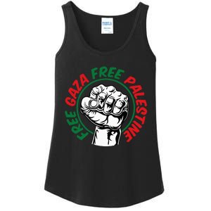 Free Gaza Ladies Essential Tank