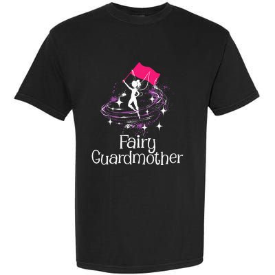 Fairy Guardmother Flag Spinning Winter Guard Colorguard Garment-Dyed Heavyweight T-Shirt