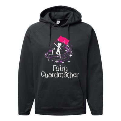 Fairy Guardmother Flag Spinning Winter Guard Colorguard Performance Fleece Hoodie