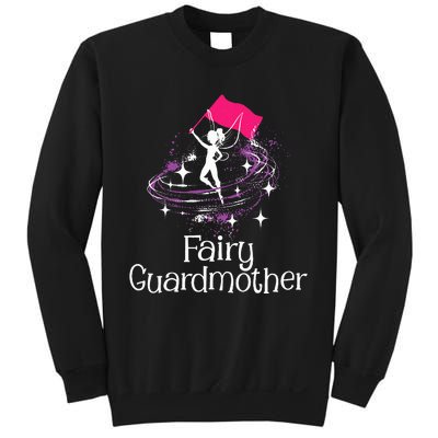 Fairy Guardmother Flag Spinning Winter Guard Colorguard Sweatshirt