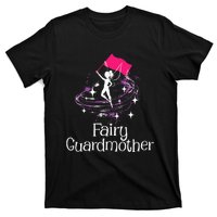 Fairy Guardmother Flag Spinning Winter Guard Colorguard T-Shirt