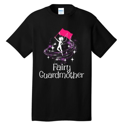 Fairy Guardmother Flag Spinning Winter Guard Colorguard Tall T-Shirt