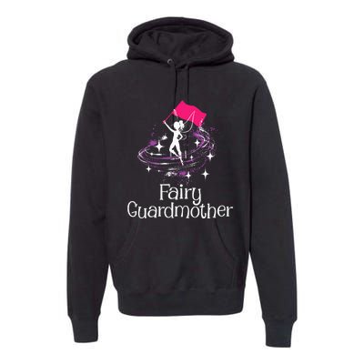 Fairy Guardmother Flag Spinning Winter Guard Colorguard Premium Hoodie