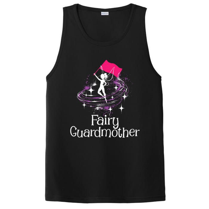 Fairy Guardmother Flag Spinning Winter Guard Colorguard PosiCharge Competitor Tank