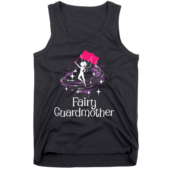 Fairy Guardmother Flag Spinning Winter Guard Colorguard Tank Top