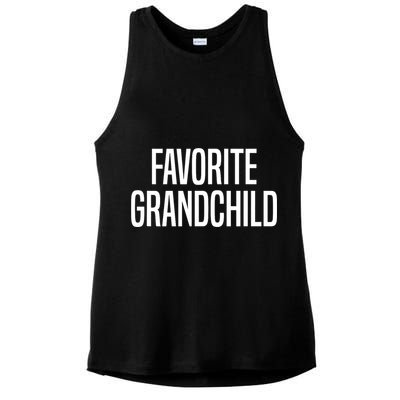 Favorite Grandchild Ladies PosiCharge Tri-Blend Wicking Tank