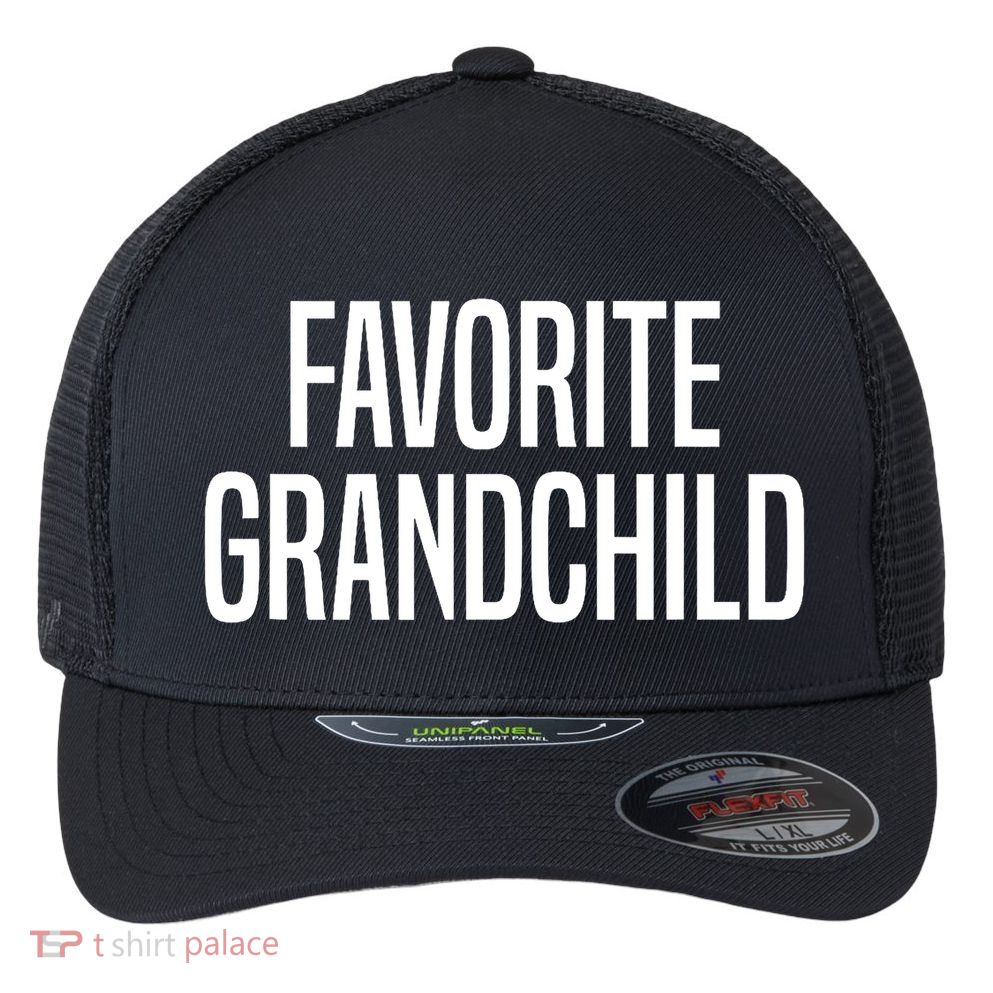 Favorite Grandchild Flexfit Unipanel Trucker Cap