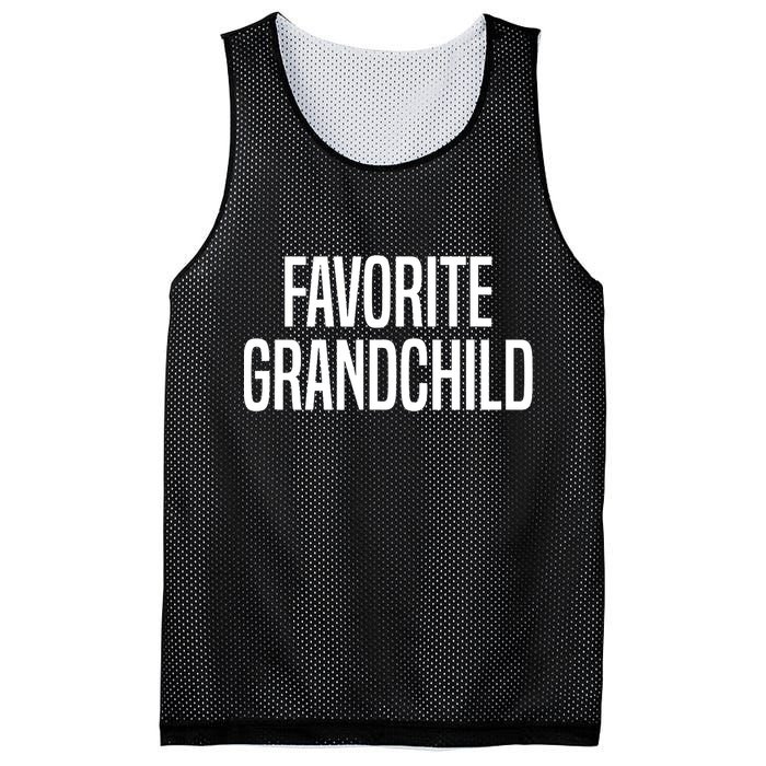 Favorite Grandchild Mesh Reversible Basketball Jersey Tank
