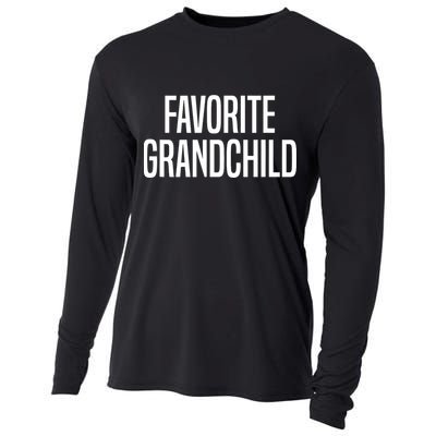 Favorite Grandchild Cooling Performance Long Sleeve Crew