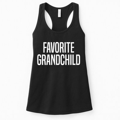 Favorite Grandchild Womens Tank Top