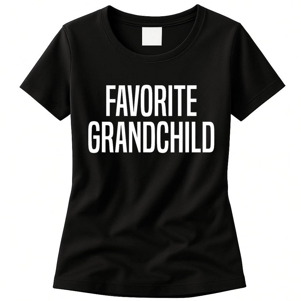 Favorite Grandchild Womens T-Shirt