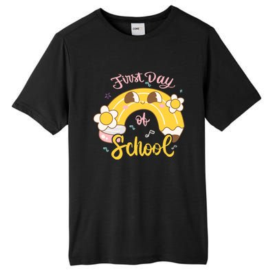 Funny Gift First Day Of School Tall Fusion ChromaSoft Performance T-Shirt