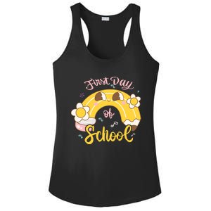 Funny Gift First Day Of School Ladies PosiCharge Competitor Racerback Tank