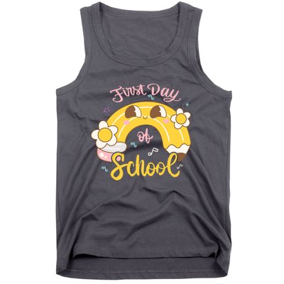 Funny Gift First Day Of School Tank Top