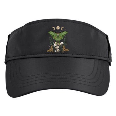Fairy Grunge Fairycore Aesthetic Goth Luna Moth Mushroom Adult Drive Performance Visor